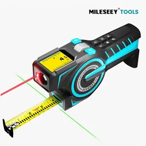 3-in-1 Digital Tape Measure DTX10 , 330Ft Laser Measurement Tool & Auto Lock Tape with Instant Digital Readout, Extended Laser Line & Incremental Measurement, Replaceable Tape | Swappable Battery | APP Sync  for  Men  Gift,Perfect New Year Gift Idea