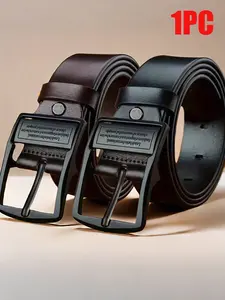 Men's Fashion Belt, Alloy Pin Buckle Belt, High-End Business Belt, Premium Casual Jeans Belt, Casual Dress Belt, Adjustable Belts, Ideal Gift for Husband, Father, Boyfriend