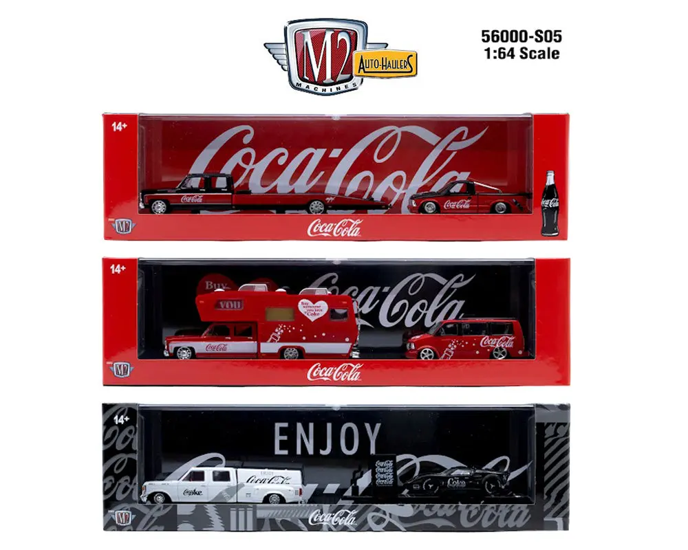 M2 Machines 1:64 Auto-Haulers Coca-Cola Release S05 Assortment - Diecast
