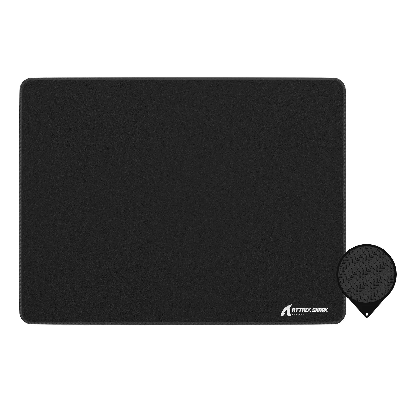 Attack Shark Cm02se Gaming Mouse Pad, Soft Composite Fiber Surface, Ultra-Thin Edge, Non-Slip Base, Fps & Moba Game Mat, 410x310x4mm, Soft Cloth Gaming Mouse Pads, Gaming Mousepad