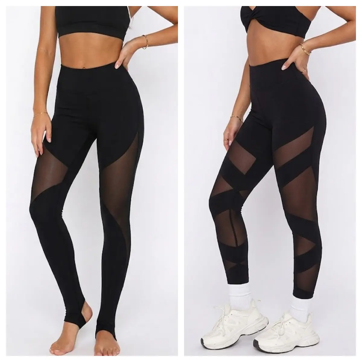 【MISMI】Women's High-Waisted No Front Seam Leggings - Buttery-Soft Nulu Fabric, 4-Way Stretch Mesh Panels, Squat-Proof, Shape Retention, Hip-Lifting Tummy Control, Stylish Cutout, Breathable Activewear Bottoms for Gym, Pilates