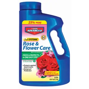 SBM Life Science Bayer Advanced 6-9-6 2 in 1 Systemic Rose & Flower Care