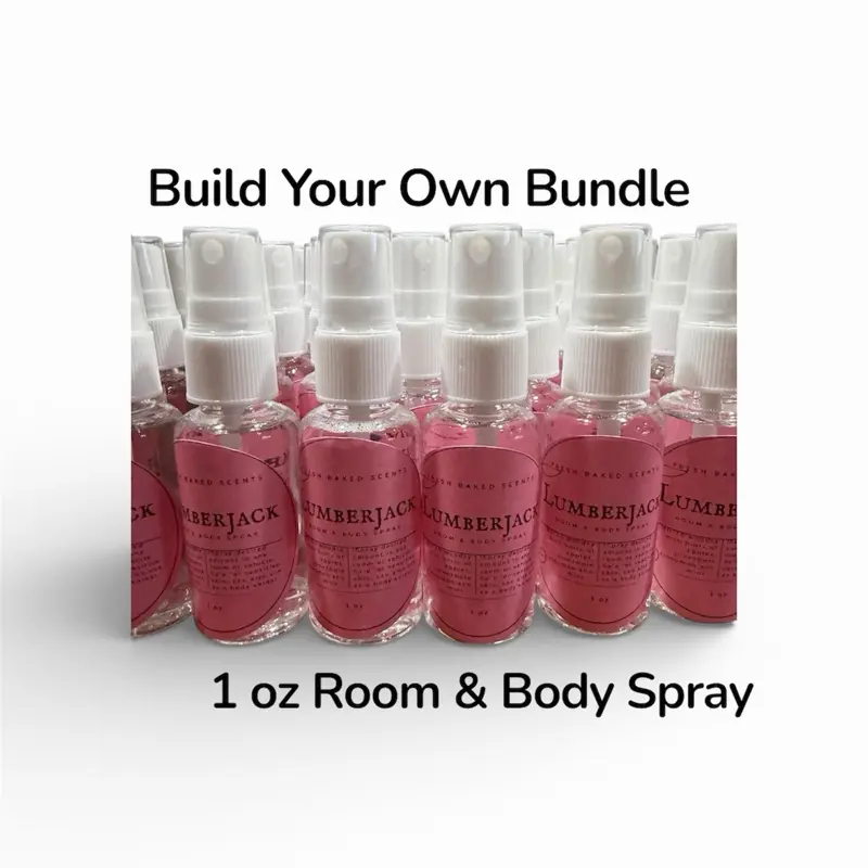 1 oz Room and Body Spray - Build Your Own Bundle - Perfect for Home Fragrance and Personal Use