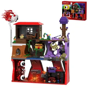 Terraria Cthulhu Eye Monster Building Block Set DIY Assembled Model Creative Living Room Decor Holiday Gift
