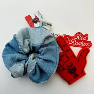 Denim Pocket Scrunchie