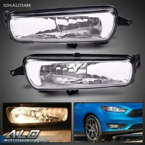Pair Left&Right Fog Light Driving Light Lamp w/Bulb Fit For 2015-2017 Ford Focus