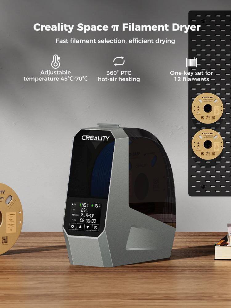Creality Space Pi Filament Dryer - Fast Drying, Real-time Monitoring