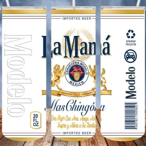 La Mama Modelo Tumbler / Modelo Tumbler 20oz