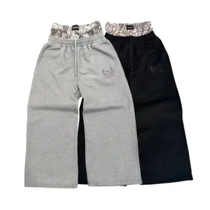 Y2K Retro Sweatpants Double Waisted Unisex