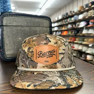 Leather Patch Rope Hat - Realtree Advantage