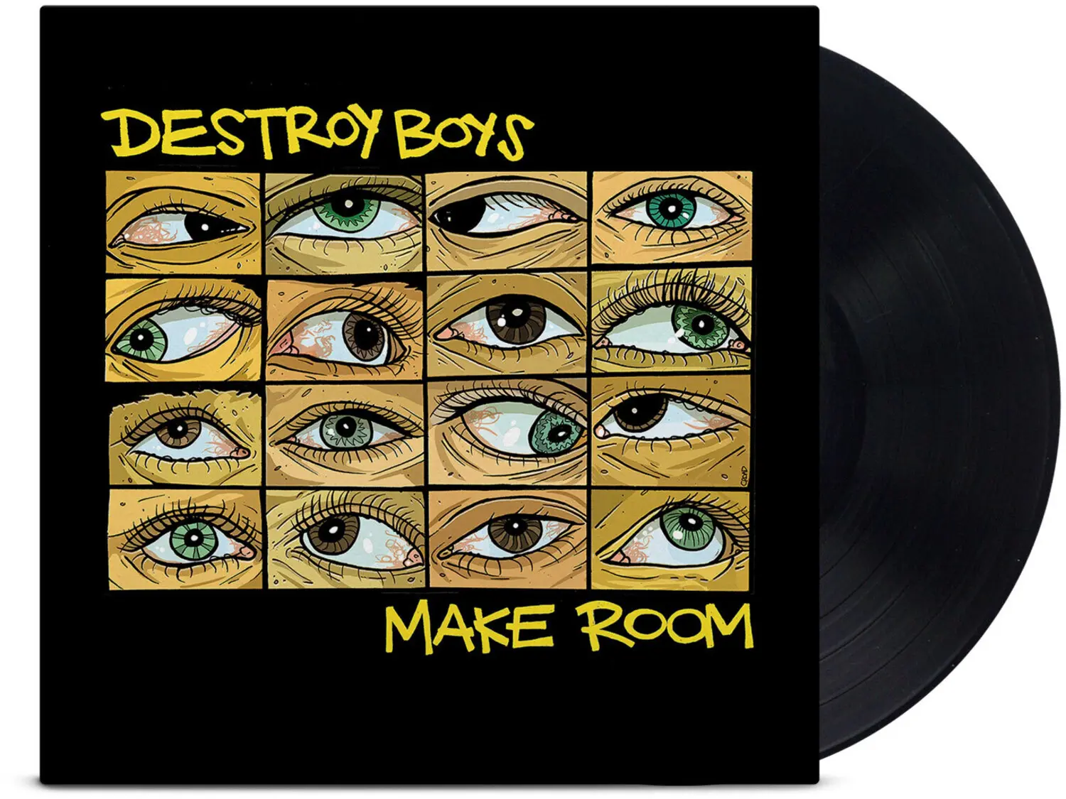 Destroy Boys Make Room Rock LP Vinyl Record - Epitaph Label, Explicit Content