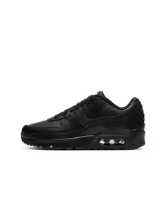 Youth Nike Air Max 90 LTR Black/Black-Black-White (CD6864 001) (GS)
