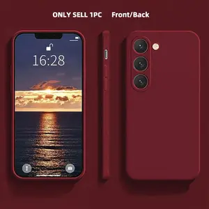 New Compatible with Samsung S26 Ultra, S25 Ultra, S25 FE, S25 Edge, S25 Plus, S25, S24 FE, S24 Ultra, S24 Plus, S24, S23, S22, S21 Ultra Plus, S20 FE Soft Cover Protective Phone Case - Complete Protection, Anti-Fall, Shockproof