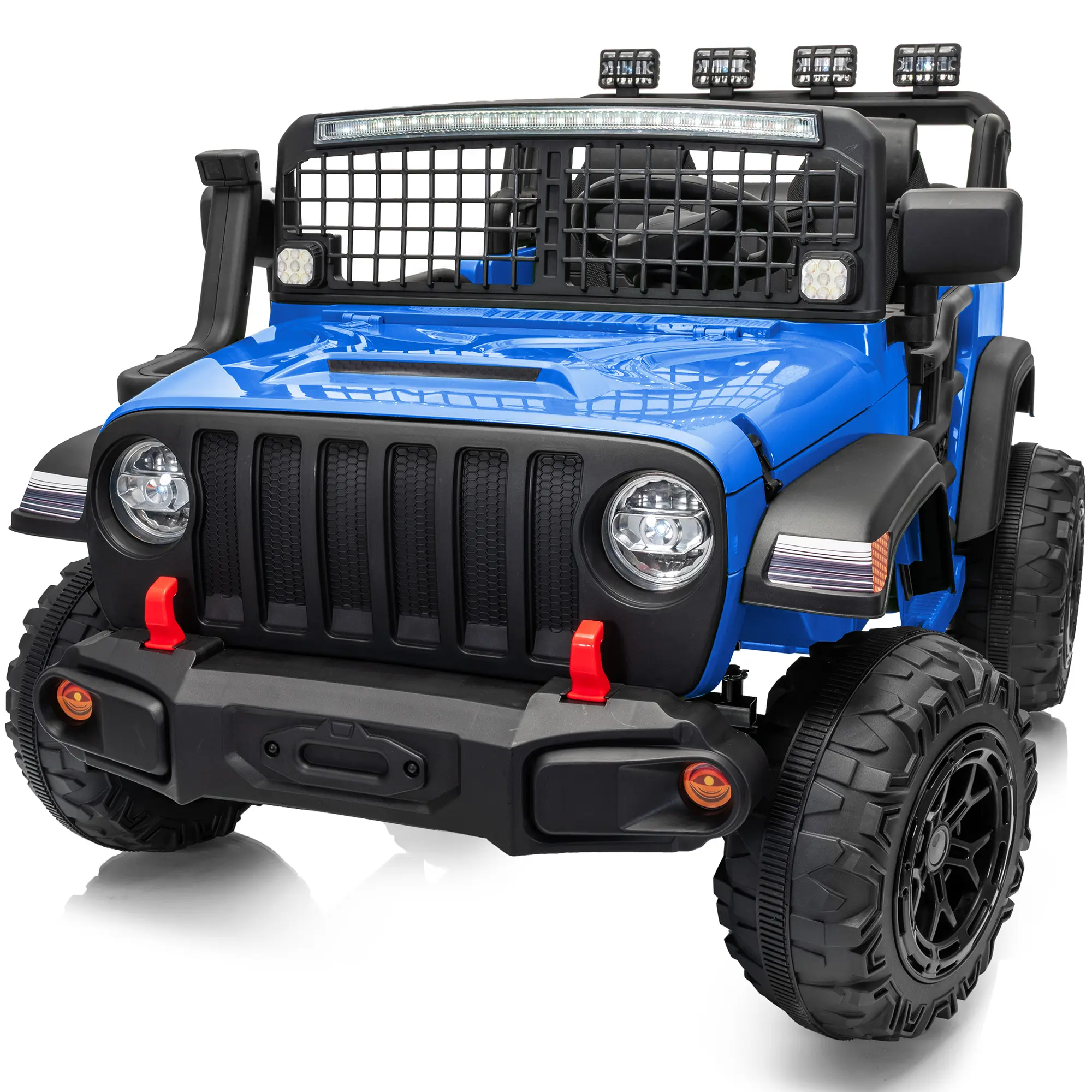 Outfunny Kids Ride on Truck Car, 24V 4WD/2WD Ride on Toy Electric Vehicles for Boys Girls w/ Remote, Bluetooth
