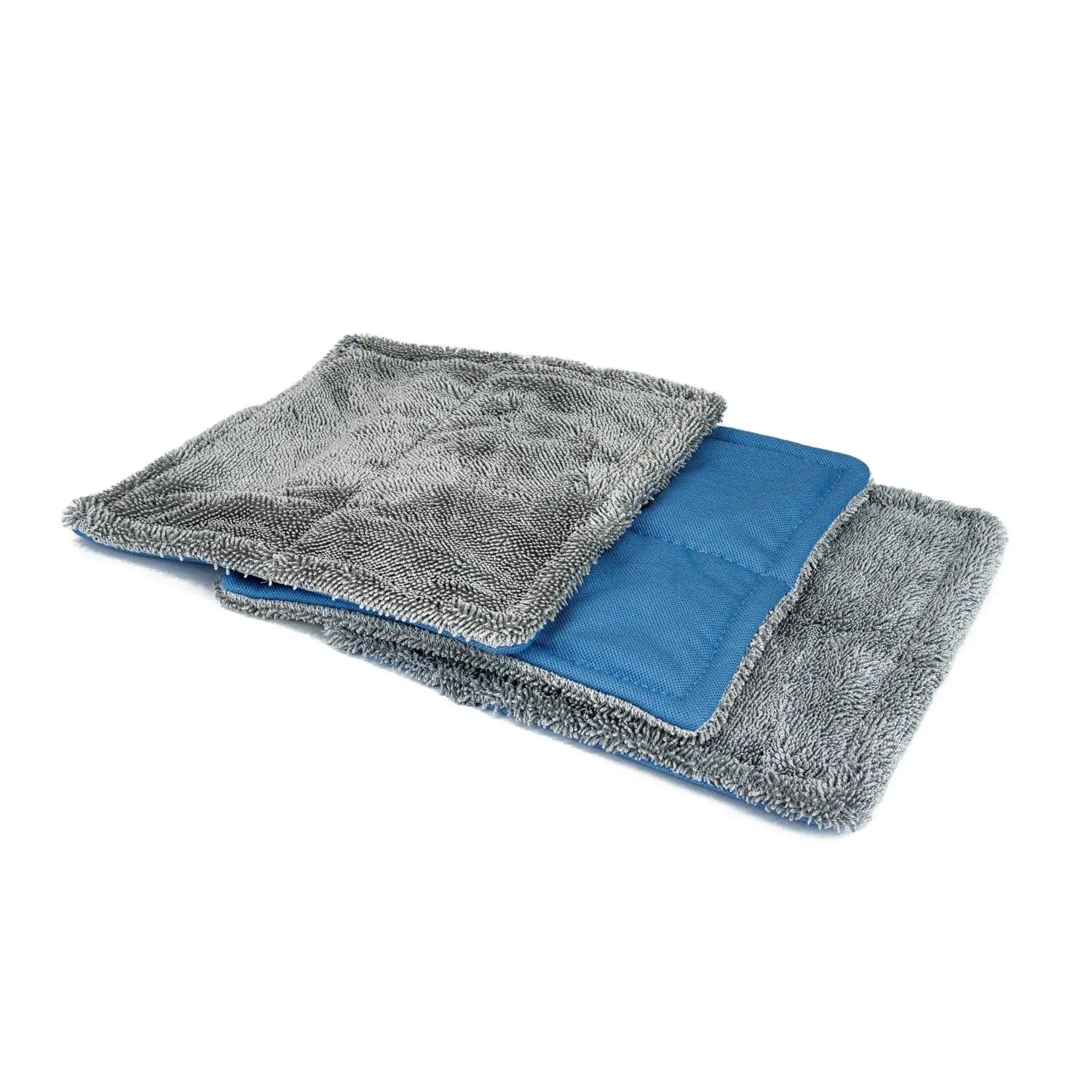3-Pack Inside-Out Dual Sided Microfiber Cleaning Cloths, Amphibian Glass Towels for Wiping, 8 in. x 8 in. Home Care Cleaning Supplies, Smooth, Wipe