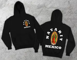 Virgen State NAYARIT Mexico Unisex Pullover Hoodie / T-Shirt. Limited Edition!