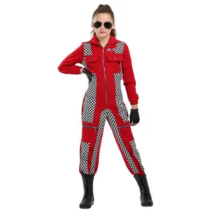 Racer Jumpsuit Girls Costume