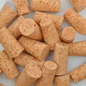 30 Pack  Soft  Corks, Tapered Cork Wooden  Bottle Stopper for  Making Craft, Leakproof