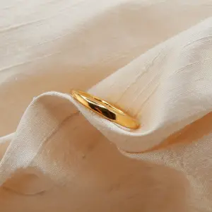 Organic Gold Vermeil Ring | sz 7