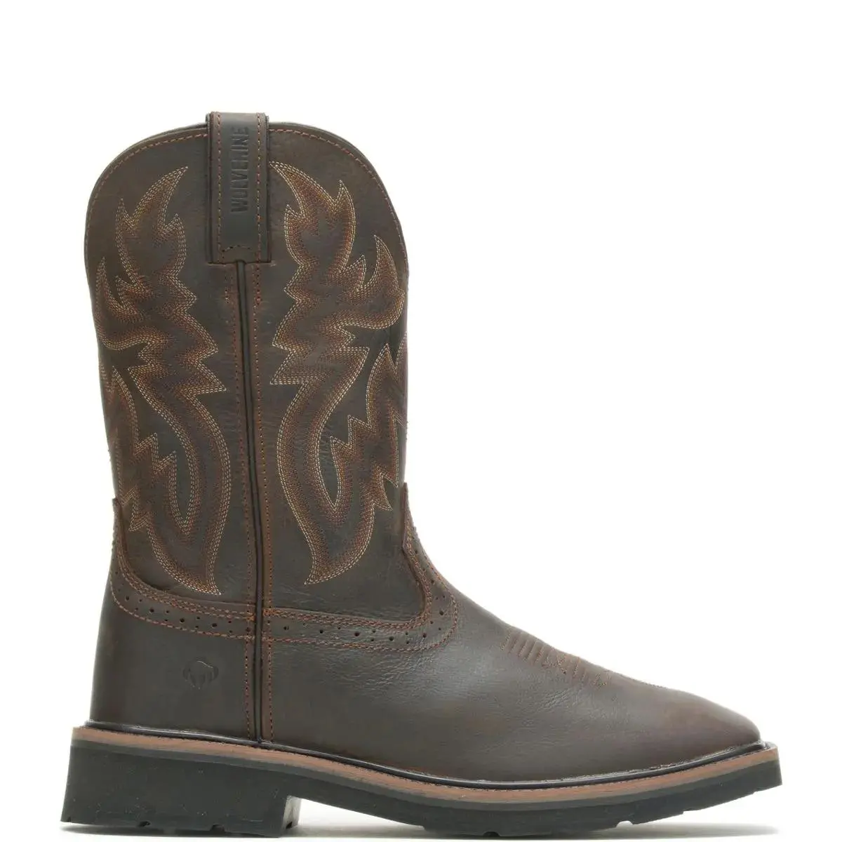 Wolverine Men's Rancher Square-Toe Steel-Toe Wellington