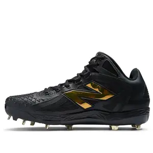 New Balance Ohtani 1 Cleats 'Black Metallic Gold' MSHOBK1