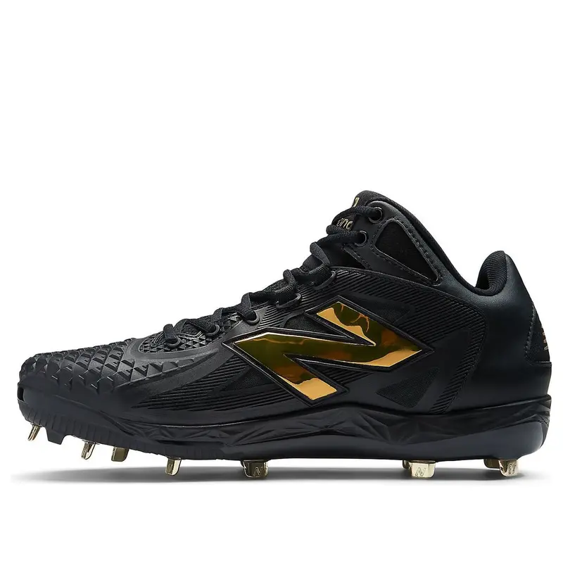 New Balance Ohtani 1 Cleats 'Black Metallic Gold' MSHOBK1