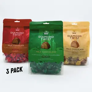3 Packs Dubai Chocolate Twists - 3 Flavors Variety Deal Pistachio Kunafa Bonello Kunafa Bisco Cream Kunafa Cookie Butter