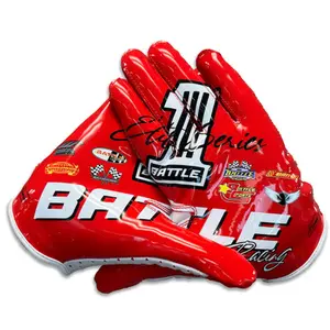 Battle Sports Youth "Racing" Doom Speed Receiver Football Glove