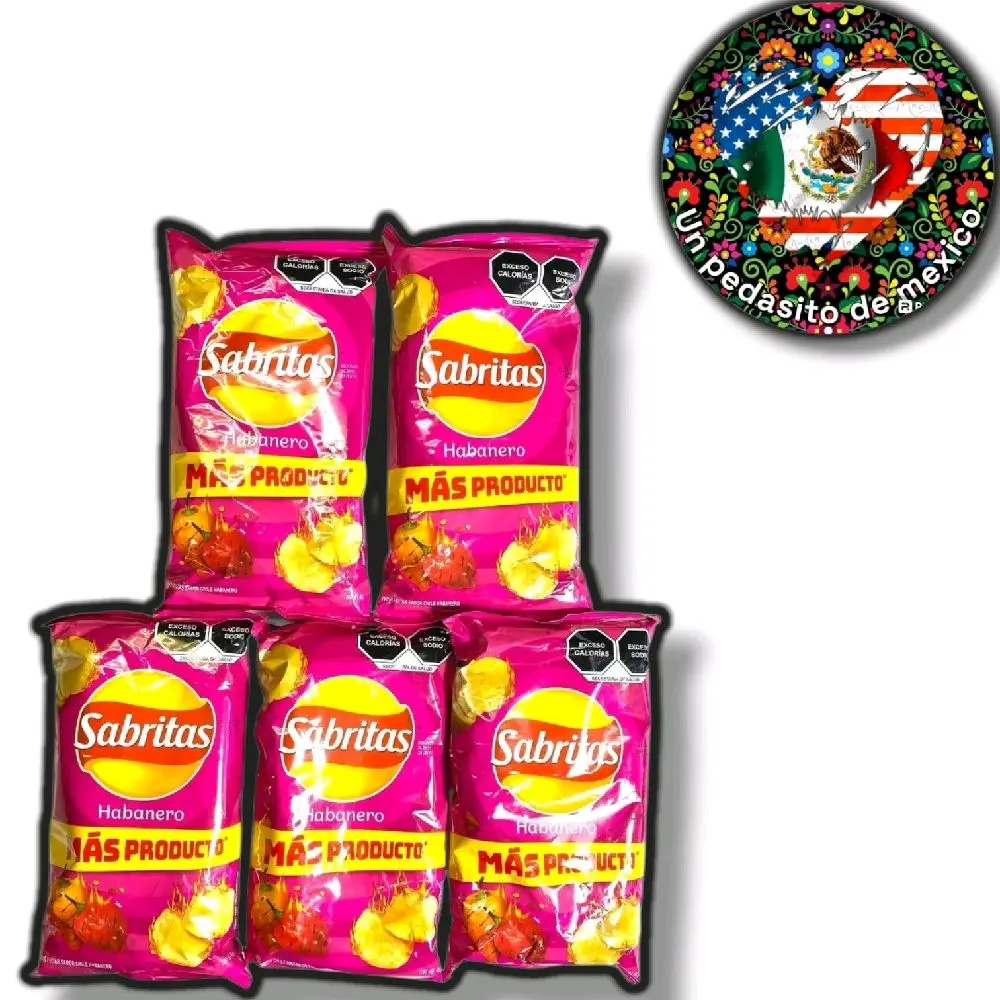 5 Pack Sabritas Habanero