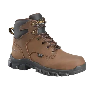 Carolina Men's 6" Waterproof Steel Toe Brown Work Boots CA3593