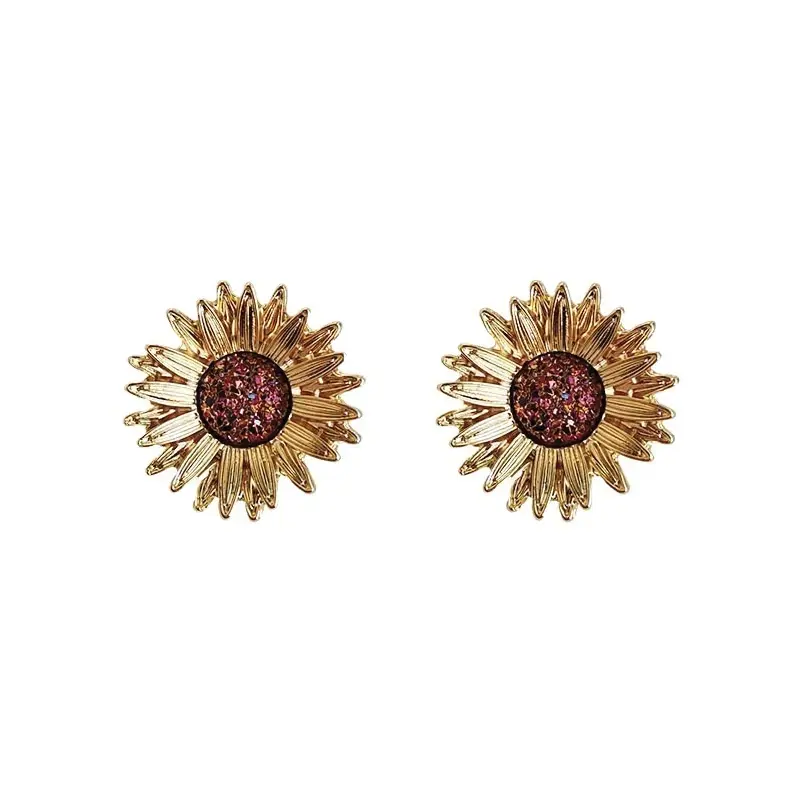 Sunflower Stud Earrings