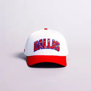 SMU Dallas Mustang / Cream & Red