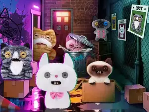 Fuggler Alley Cats Series Plush Pendant Blind Box