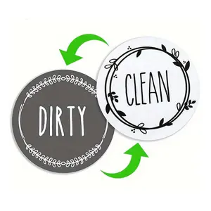 1 Pc Clean Dirty Magnet For Dishwasher,Dirty Clean Dishwasher Magnet,Clean Dirty Sign,Kitchen Organization,Home Essentials,Strong Magnet,Reversible/Double Sided,Dishwasher Magnet,Funny Kitchen Gadgets,CleanTok,Cute Kitchen Gadgets