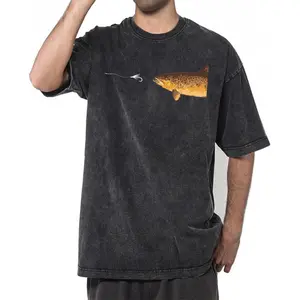 Soft Washed Brown Trout Fishing Shirt – Perfect For Men and Women Anglers