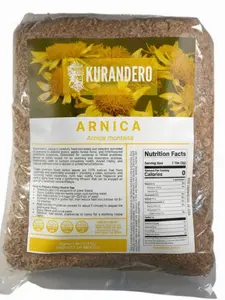 KURANDERO Hoja de Árnica – Premium Dried Arnica Leaves 4oz (113gr)| 100% Natural Herbal Tea | Caffeine-Free, Non-GMO, Soothing & Restorative Infusion, Single Pack