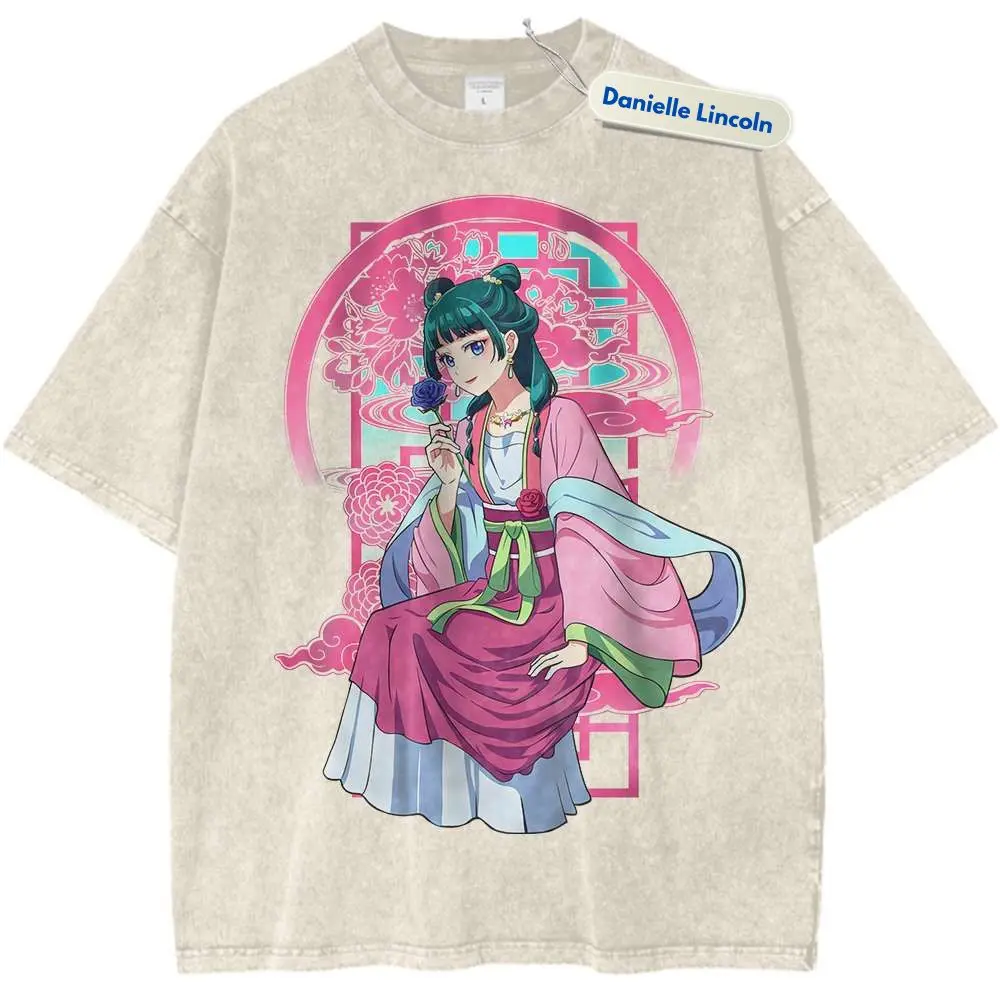 Maomao Anime Vintage Shirt, The Apothecary Diaries Shirt,Gift For Men, Gift For Women, Crew Neck T-shirt, Trending T-shirt