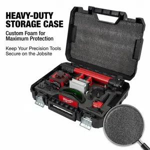 Milwaukee M16 16-Line Three-Side Outdoor Laser Level Kit  For Construction Layout Cross Line Tool High Precision Alignment lithium-ion cordless