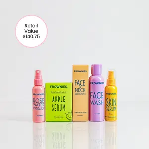 Frownies Skincare Basics with Rose Water Hydrating Spray