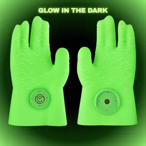 Glow in the Dark – MagneCHEF Magnetic Easy On & Off BBQ Gloves Glow in the Dark – MagneCHEF Magnetic Easy On & Off BBQ Gloves
