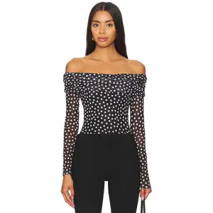 MAJORELLE Joy Bodysuit in Polka Dot