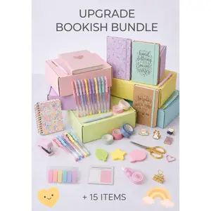 ✨ Bookish Bundle Upgrade — 15 Cozy Stationery Essentials