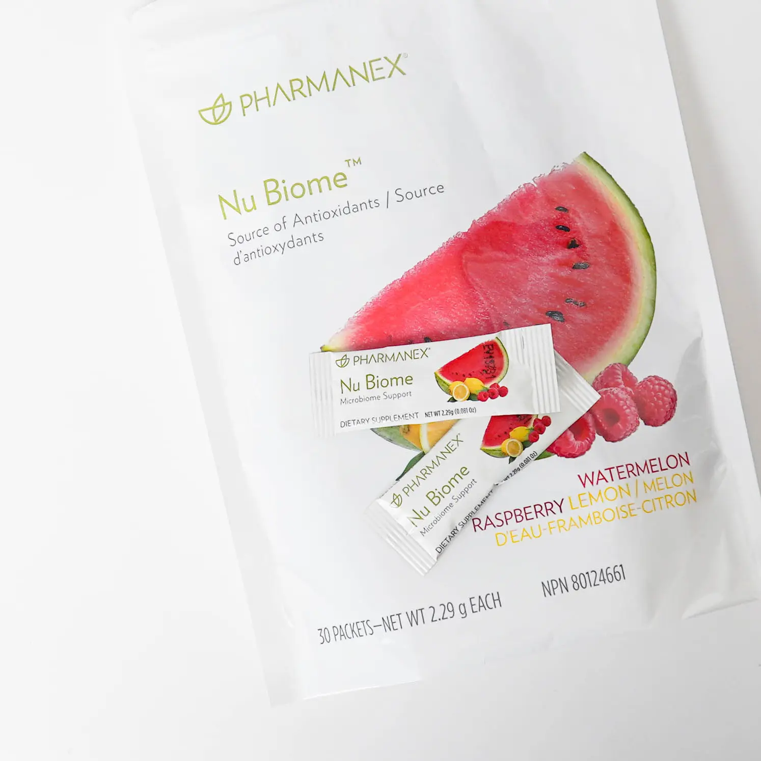 Pharmanex Nu Skin Nu Biome Gut check: intestinal unease getting you down? From aiding digestion to helping maintain your overall gut health, the microorganisms in your GI tract impact your wellness far beyond your stomach. Healthcare Edible