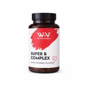 Super B Complex 90 Capsules - Complete B Vitamin Formula