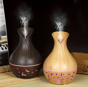 1pc USB-Powered Vase-Shaped Humidifier and Aromatherapy Diffuser, 6.76oz with Cool Mist Technology – Decorative Multi-Functional Design for Room, Office, Bedroom, Home