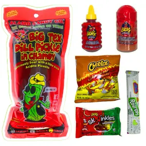 Hot Cheetos Chamoy Pickle Kit With Lucas Gusano