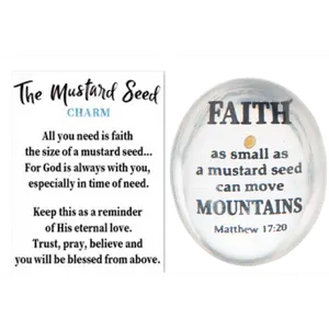 Mustard Seed Charm - A Symbol of Faith and Inspiration