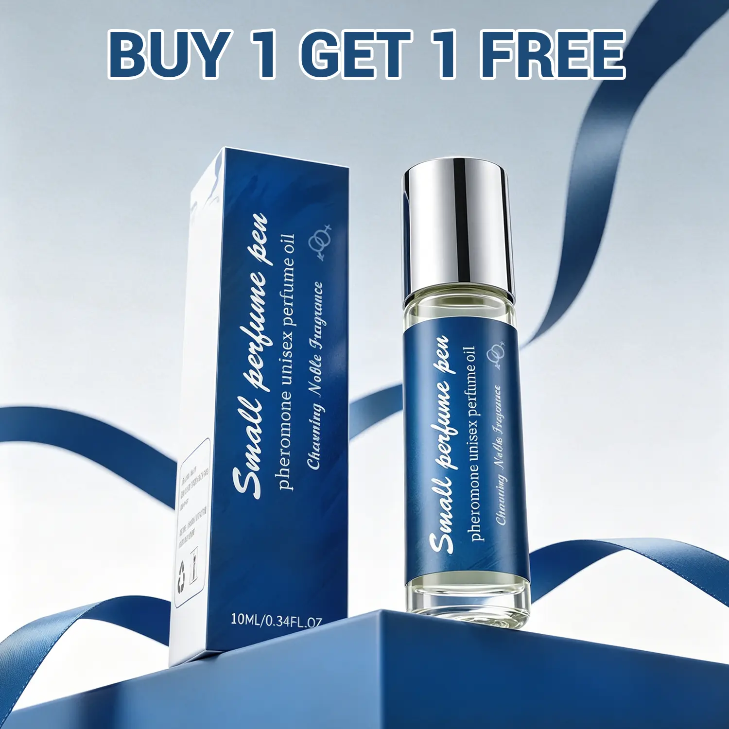 【Halonly】Roll-On Perfume - Buy 1 Get 1 Free Unisex Pheromone Infused Essential Oil Perfume - Natural Fragrance, Long-Lasting, TSA Approved Extrait De Parfum Cologne Roll On
