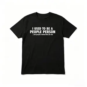 Humorous self-deprecating captions for socially awkward individuals: I used to be a social butterfly—Men's Fun Graphic T-shirts | Funny Men's T-shirts clothes