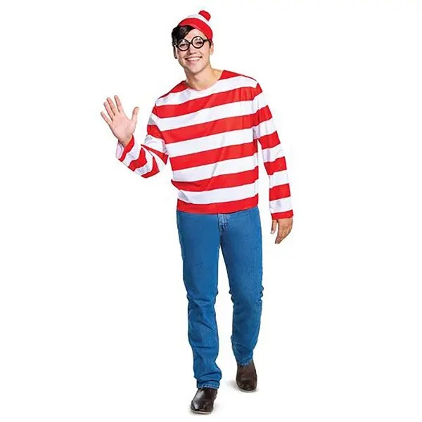Adult Where's Waldo Classic Waldo Costume